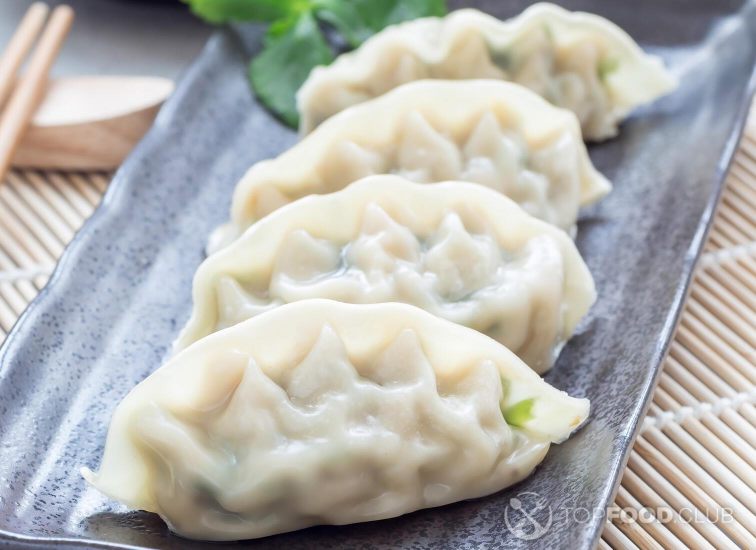 Easy pork moon dumplings