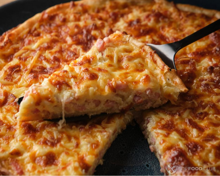Quiche with Bacon and Cheese