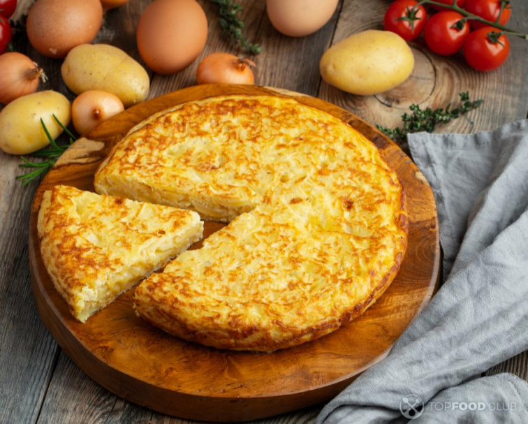 Quiche/Tortilla with Potatoes