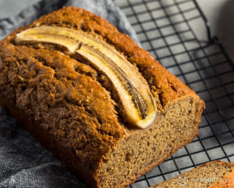 Banana Bread with Peanut Butter