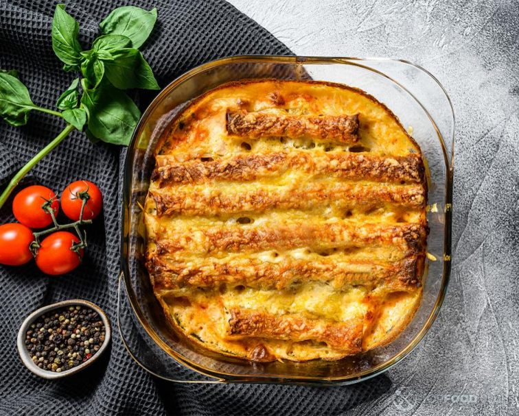 Christmas Salmon and Cabbage Cannelloni