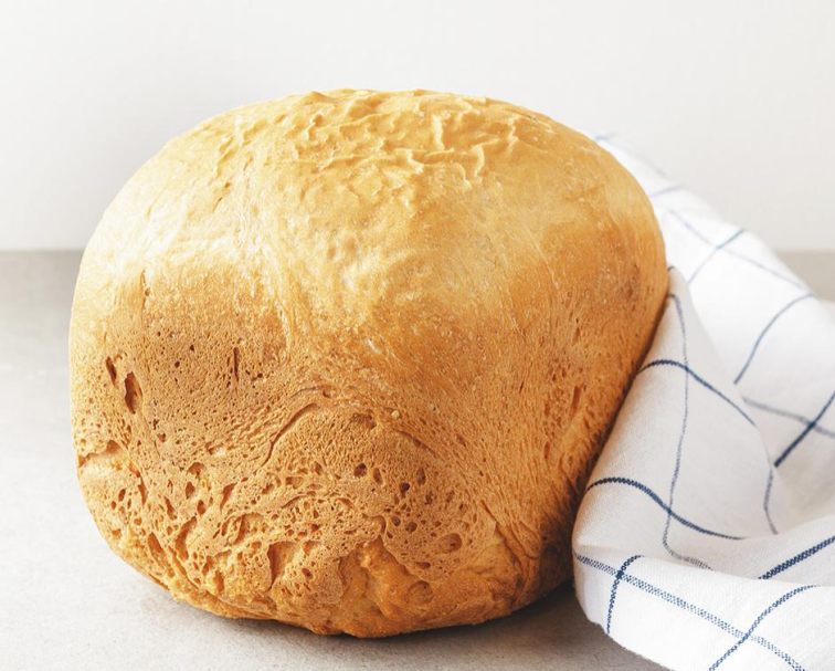 Луковый белый хлеб в хлебопечке пошаговый рецепт с фото