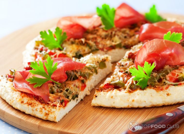 Домашняя пицца по Итальянскому рецепту с куриным фаршем! - рецепт автора Елена ЕА