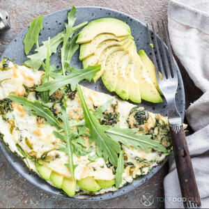 Готовый омлет