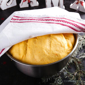 Накрыть тесто.