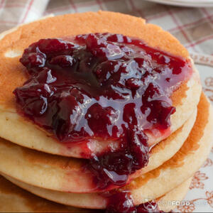 Готовые оладьи