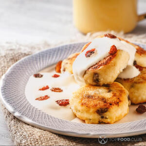 сырники с изюмом