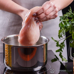 Сварить курицу.