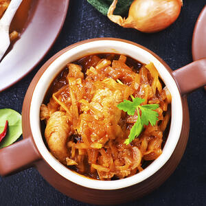 Капуста в духовке готова!