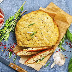 Кукурузный хлеб готов!