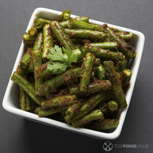 Стручковая фасоль на пару готова!