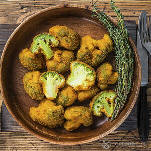 Брокколи в панировке готовы!