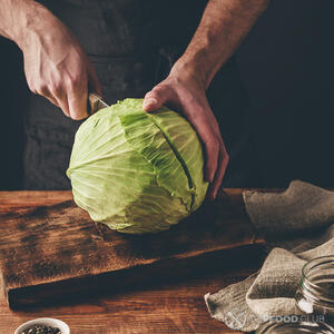 Разрежьте капусту