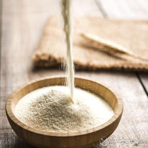 Добавляем манку.