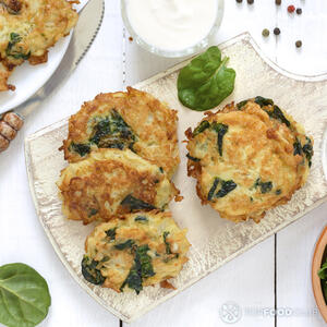 Шницели из капусты готовы!