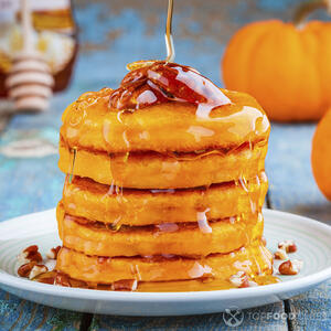 Оладьи из тыквы готовы!