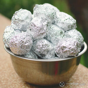 Картофель в фольге