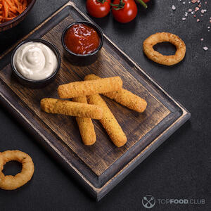 Картофельные палочки с сыром готовы!