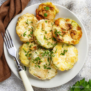 Запечённые кабачки готовы!