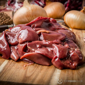 подготавливаем куриную печень