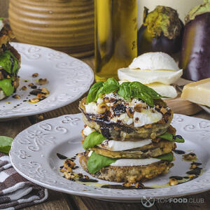 Баклажанные башенки готовы!