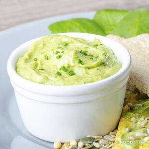 Пюре из батат и авокадо