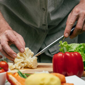 Режем цветную капусту