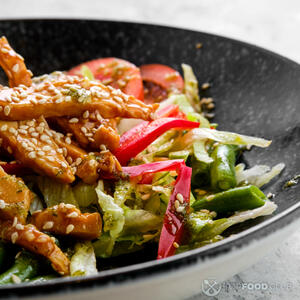 Салат приближенное фото