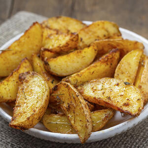 Картошка в горчице