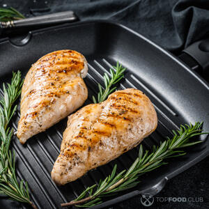 Куриная грудка на сковороде