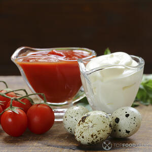 добавить майонез