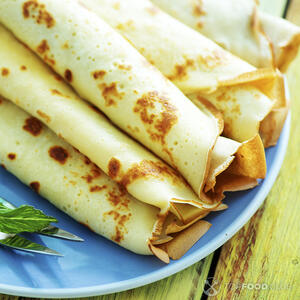 Блины из цветной капусты готовы!