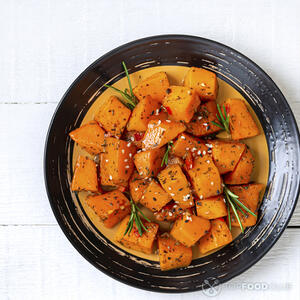 Тыква с розмарином готова