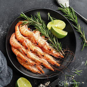 Креветки готовы