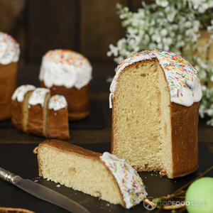 Пасхальный кулич на кефире