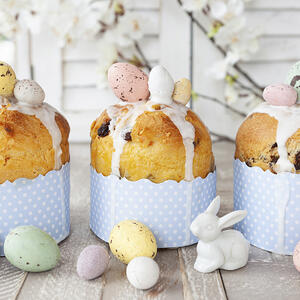 Кулич на молоке готов