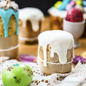 Кулич без дрожжей готов!