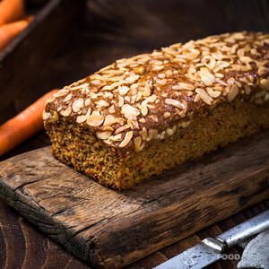 Морковный хлеб готов