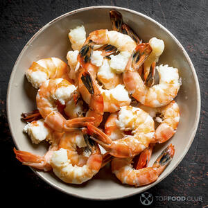 чищенные креветки