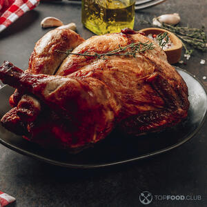 Запечённая курица