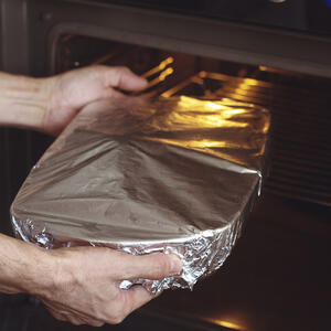 Форма в фольге