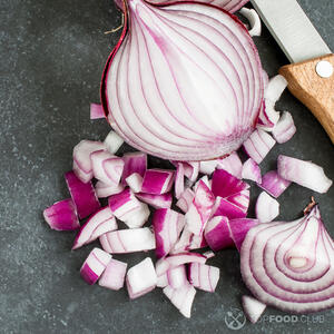 Нарезанный лук