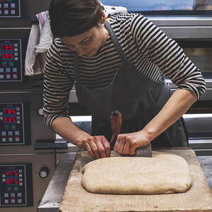 Поделить тесто