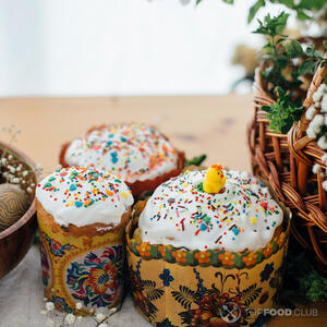 Куличи на желтках готовы