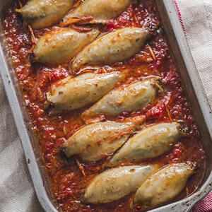 Фаршированные кальмары