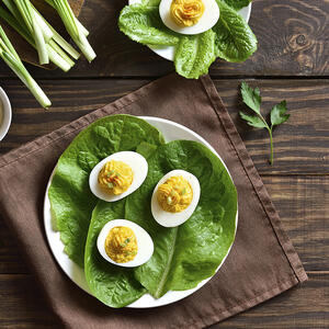 Острые фаршированные яйца