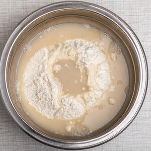 Готовится опара