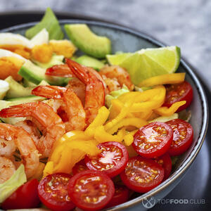 Поке с креветками