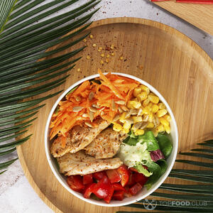 Поке с курицей