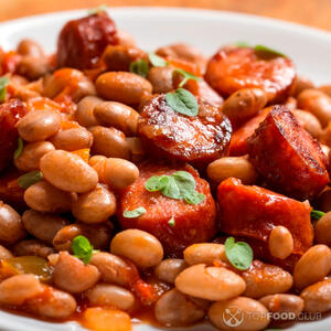 готовая фасоль